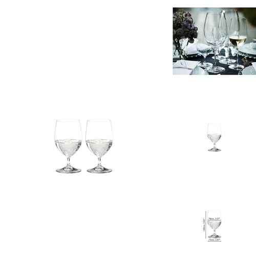 Riedel vinum water set 2 - riedel,