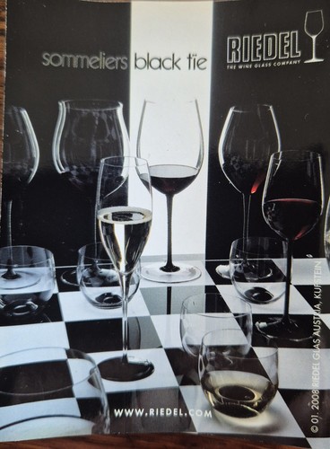 Riedel sommeliers black tie - riedel,
