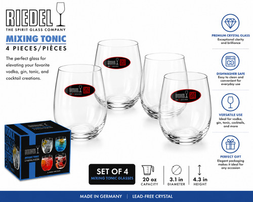 Riedel mixing tonic crystal - tonic",