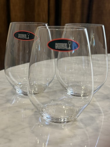 Lot riedel crystal stemless - lot,