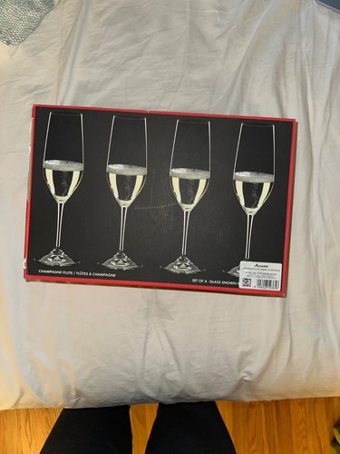 Riedel champagne glasses set - riedel,