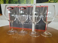 4 Riedel Weingläser in der