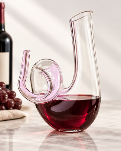New riedel curly pink - pink, mini