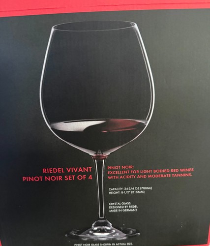 Set riedel vivant pinot - of, 4